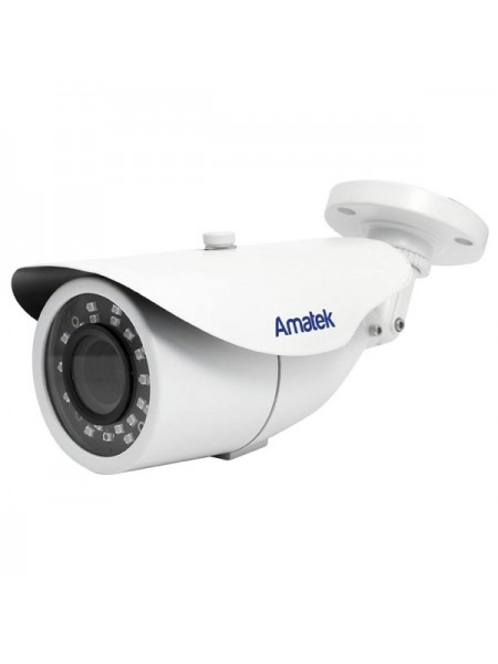 Уличная мультиформатная видеокамера Amatek AC-HS214V 2.8-12 мм ECO серия 7000522