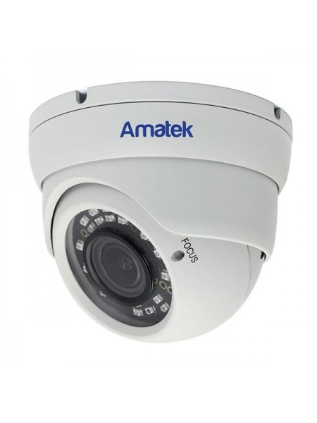Купольная мультиформатная видеокамера Amatek AC-HDV503VS 2.8-12 мм 7000526
