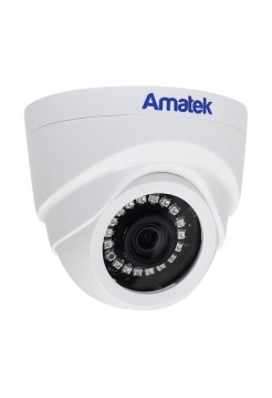 Купольная мультиформатная видеокамера Amatek AC-HD202S 2,8 мм 7000331