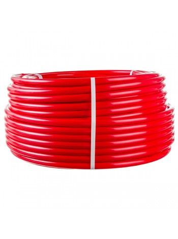 Труба из полиэтилена повышенной термостойкости Gigant PE-RT 16x2.0 мм, красный, 100 м GSG-18