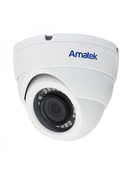 Купольная мультиформатная видеокамера Amatek AC-HDV202S 2.8 мм 7000555