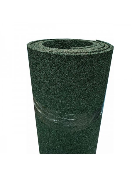 Покрытие из резиновой крошки АМОРТЕКС 1500x3000x10 мм цвет зелёный 0053