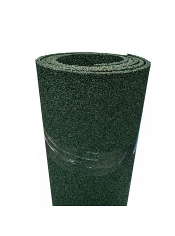 Покрытие из резиновой крошки АМОРТЕКС 1500x6000x10 мм цвет зелёный 0056