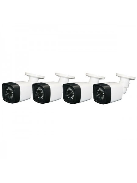 Комплект видеонаблюдения PS-link AHD KIT-C204HD 4 камеры 2Мп уличные 3001