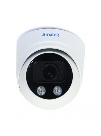 Купольная вандалозащищенная IP видеокамера Amatek AC-IDV203ZM 2.7-13.5 mm 3Мп/2Мп 7000637
