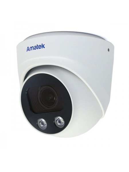 Купольная вандалозащищенная IP видеокамера Amatek AC-IDV403ZA 2.7-13.5 mm 4Мп 7000685