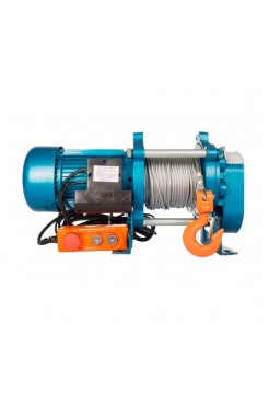 Электрическая лебедка TOR ЛЭК-500 E21 (KCD) 500 кг, 220 В с канатом 30 м 1002131