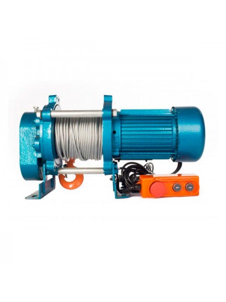 Электрическая лебедка ЛЭК-500 E21 (KCD) 500 кг, 380 В с канатом 100 м 1002127