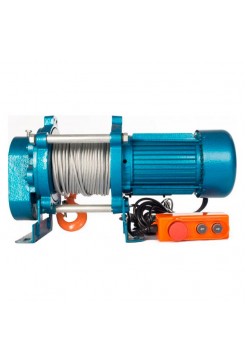 Электрическая лебедка TOR ЛЭК-500 E21 (KCD) 500 кг, 380 В с канатом 70 м 1002138