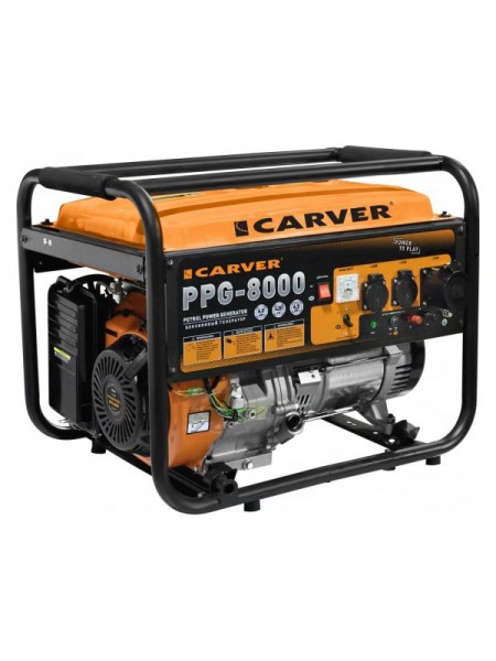 Бензиновый генератор Carver PPG-8000 01.020.00020
