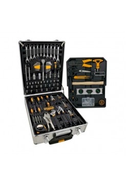 Профессиональный набор инструмента для дома и авто в чемодане DEKO DKMT187 065-0216