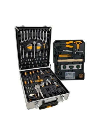 Профессиональный набор инструмента для дома и авто в чемодане DEKO DKMT187 065-0216