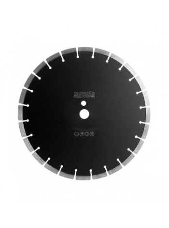 Диск алмазный сегментный по асфальту (500х25.4 мм) MESSER 01-19-500