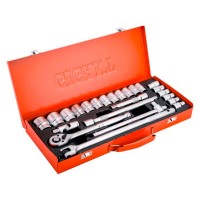Автомобильный набор инструмента Gigant 1/2" 24 предмета GAS 24