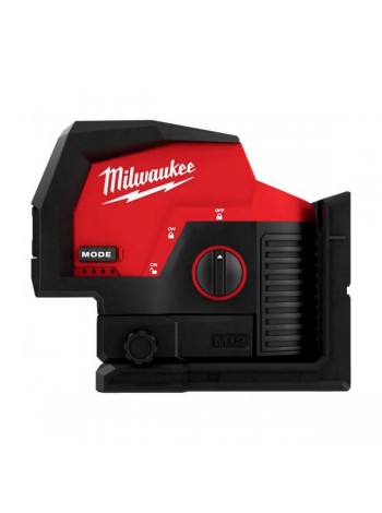 Аккумуляторный линейно-точечный лазерный нивелир Milwaukee M12 CLLP-0C 4933478101