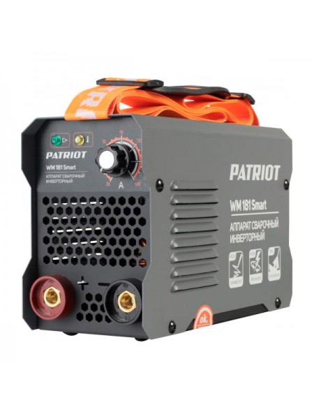 Cварочный инверторный аппарат Patriot WM 181Smart MMA с маской 301D 605302293