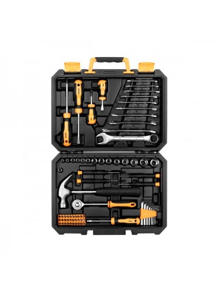 Универсальный набор инструмента для дома и авто в чемодане DEKO DKMT74 065-0735