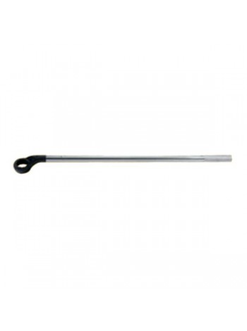 Силовой накидной ключ 27 мм с изгибом, круглая ручка FORCE 79527