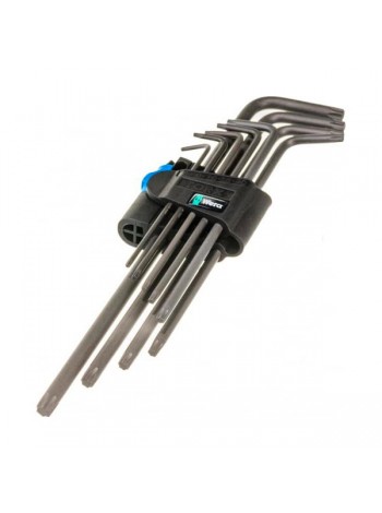 Набор Г-образных удлиненных ключей с фиксирующей функцией Wera 967/9 TX XL HF 1 9 пр. WE-024450