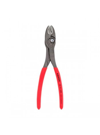 Захватные клещи KNIPEX TwinGrip, 4 - 22 мм, чернённые, длина 200 мм, обливные рукоятки, KN-8201200