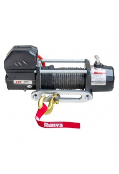 Автомобильная электрическая лебёдка RUNVA 12V Magnum 9000 lbs 4200 кг синтетический трос EWG9000S