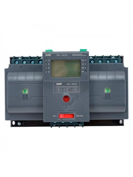 Блок автоматического ввода резерва ТСС CM-63/3P/Automated transfer switch 032954