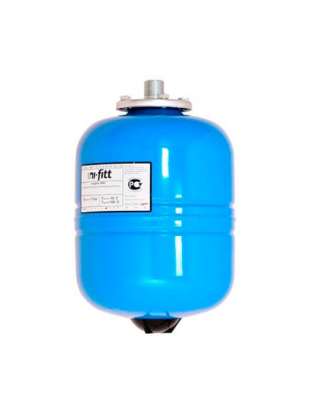 Гидроаккумулятор расширительный Uni-Fitt бак 35 л, для водоснабжения, вертикальный WAV35-U