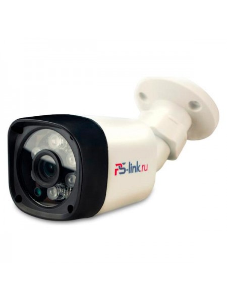 Уличная AHD камера видеонаблюдения PS-link AHD202 в пластиковом корпусе 4068