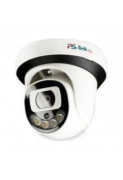 Купольная камера видеонаблюдения PS-link AHD 8мп ahd308c для помещения fullcolor 4289