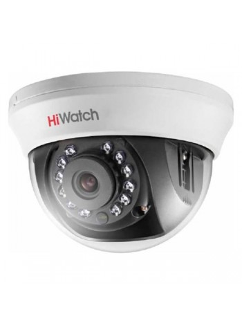 Внутренняя купольная HD-TVI камера HiWatch DS-T201(B) (3.6 mm) 2мп АВ5038574