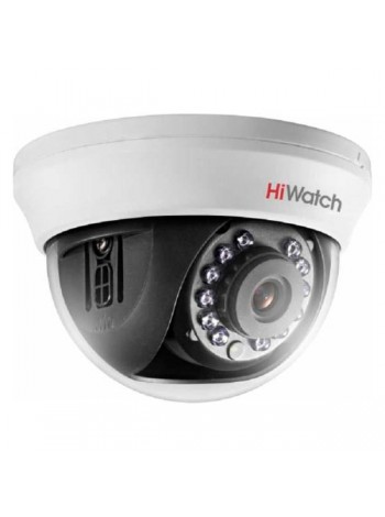 Внутренняя купольная HD-TVI камера HiWatch DS-T591(C) (2.8 mm) 5мп АВ5035733