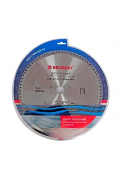 Диск пильный по цветным металлам и пластику BELMASH 305х3.1/2.1х30 мм, 80T Белмаш RD154A