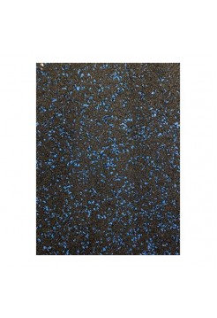 Покрытие из резиновой крошки АМОРТЕКС Спорт (синий) 6000x1500x10мм, 0106