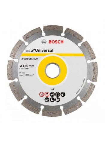 Диск алмазный ECO Universal (150х22.2 мм) Bosch 2608615042