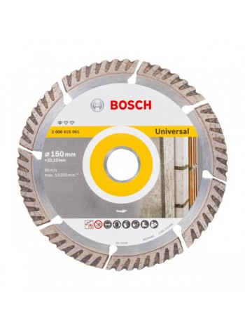 Диск алмазный Universal (150х22.2 мм; 10 шт.) Bosch 2608615062