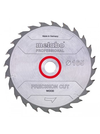 Диск пильный по дереву Precision Cut PROFESSIONAL (165x20 мм; 42Z) Metabo 628291000