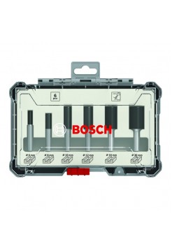 Набор пазовых фрез (6 шт; хвостовик 6 мм) Bosch 2607017465