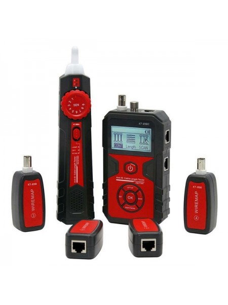 Кабельный LAN-тестер КВТ с PoE KT 858C PROLINE 86210