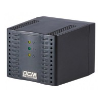 Стабилизатор напряжения Powercom черный TCA-3000 BL
