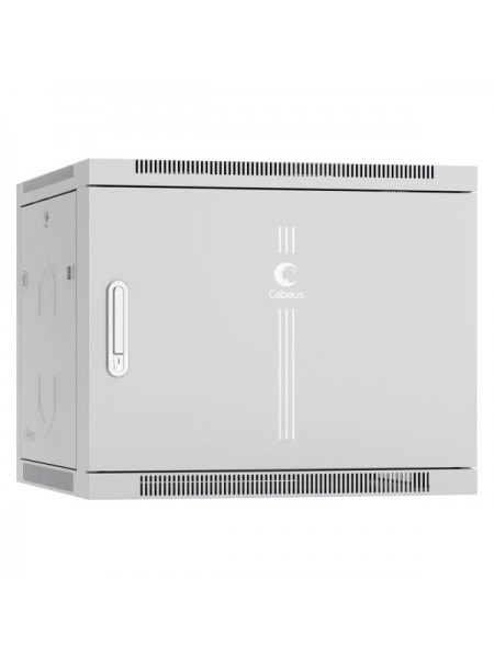 Телекоммуникационный настенный шкаф Cabeus 19" 9U цвет серый SH-05F-9U60/45m