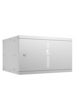 Телекоммуникационный настенный шкаф Cabeus 19" 6U, серия LIGHT разборный, цвет серый WSC-05D-6U55/45m