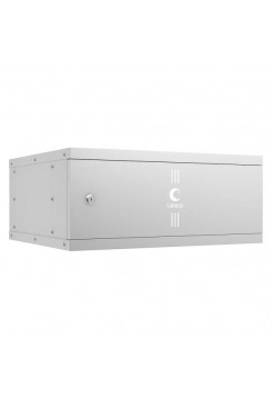 Телекоммуникационный настенный шкаф Cabeus 19" 4U, серия LIGHT разборный, цвет серый WSC-05D-4U55/45m