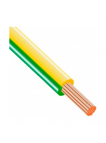 Провод ККЗ ПуГВнг(А)-LS 1х1,5, желто-зеленый KKZ40-00010371