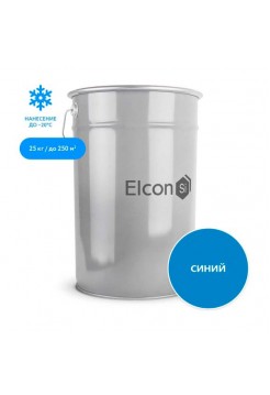 Краска для бетона для наружных работ Elcon BT синий, 25 кг 00-00462273