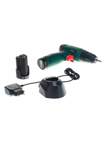 Аккумуляторная дрель-шуруповерт Bosch EasyDrill 1200, 2 аккумулятора 06039D3007