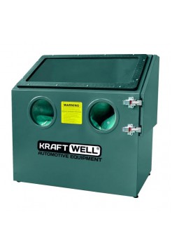 Пескоструйная настольная камера KraftWell боковая загрузка, 110 л KRW-SB110