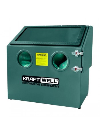 Пескоструйная настольная камера KraftWell боковая загрузка, 110 л KRW-SB110