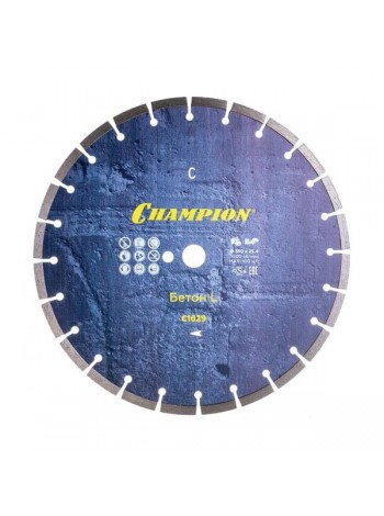 Диск алмазный 350х25,4х10 мм Champion Бетон L Concremax C1629