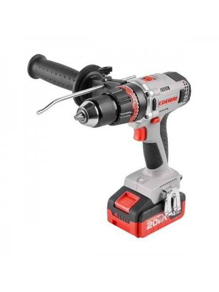 Аккумуляторный шуруповерт Crown bl CT21090HMX-4 BMC