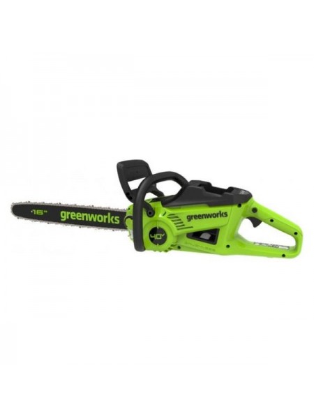 Аккумуляторная цепная пила GreenWorks Арт., 40V, 40 см, 2000 Вт, бесщеточная, c 1хАКБ 4 Ач И ЗУ 2008807UB